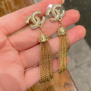 ✨✨Chanel tassel earrings
